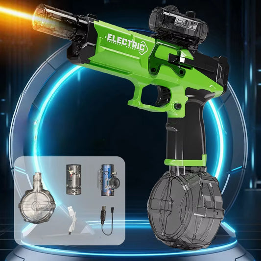 Get Ready for Epic Water Battles with the High Pressure Electric Water Gun - Perfect for Summer Fun!